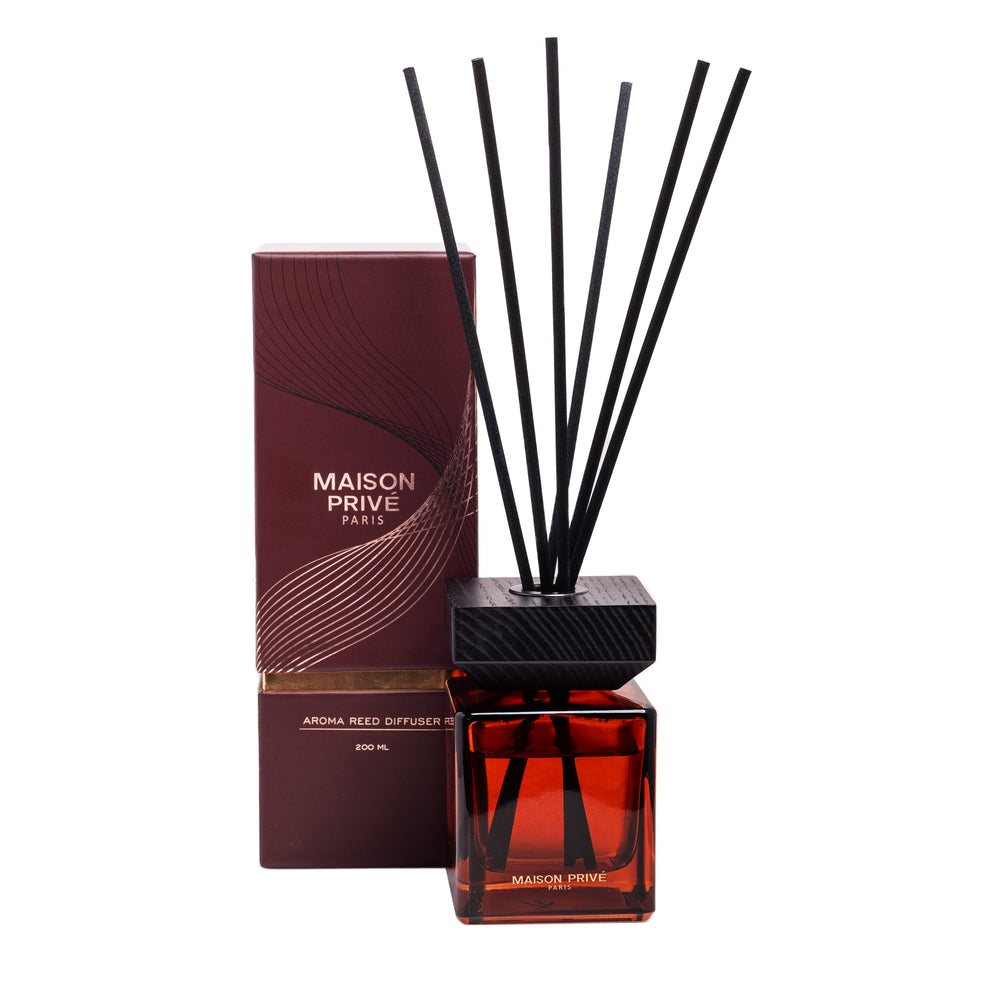 AMBER LEATHER | Reed diffuser | 200ml