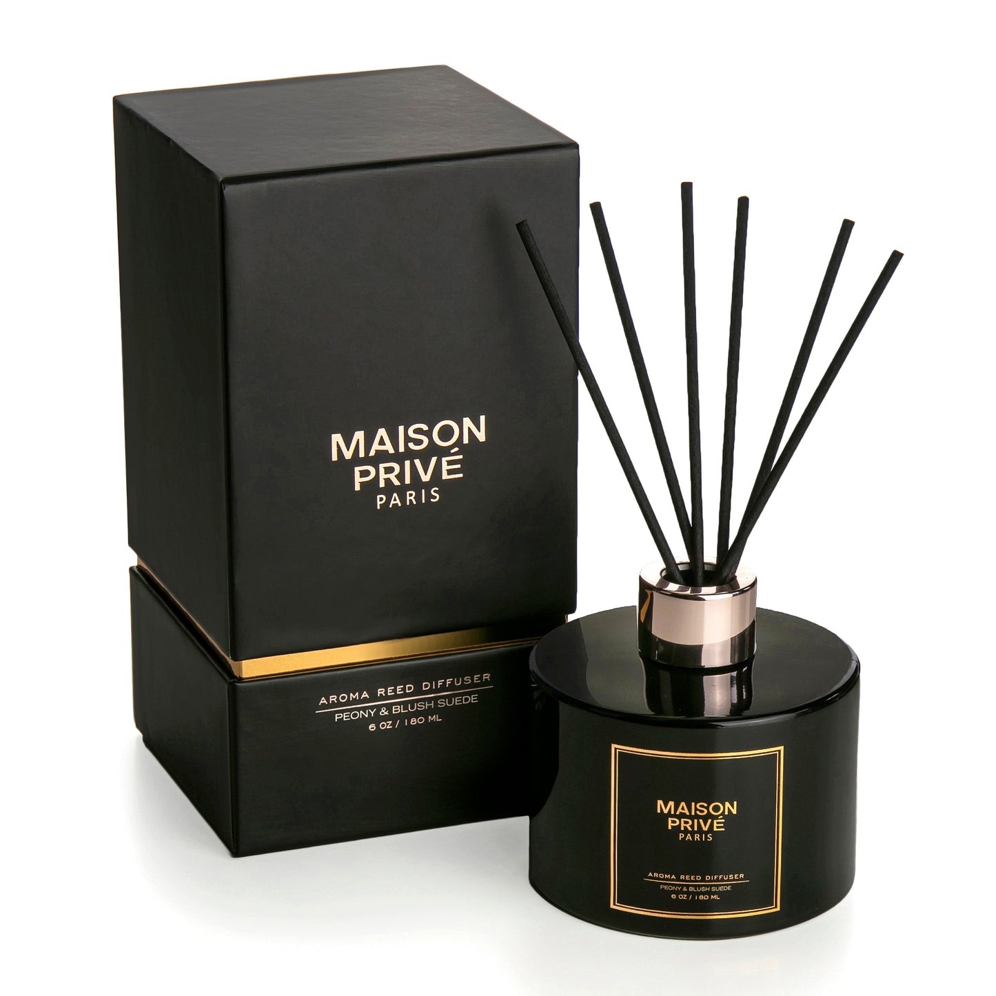 Peony & Blush Suede | Reed diffuser | 180ml